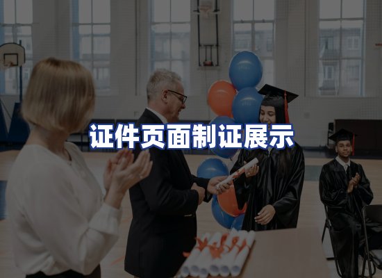 证件页面制证展示
